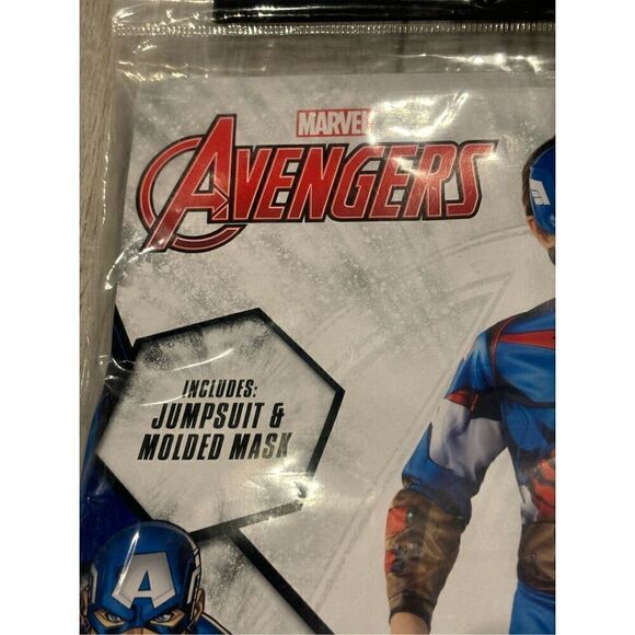 Marvel Avengers Captain America costume child size L 12/14 - Picture 2 of 7